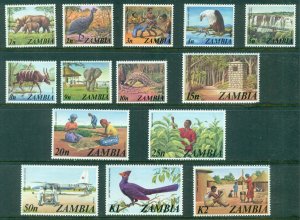 Zambia 1975 Pictorials MLH