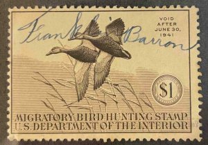 US Stamps #RW7 Used Federal Ducks #RW7A148