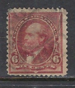 U.S. 224 Used 1890 issue  few short perfs (ap8824) (ap8824)