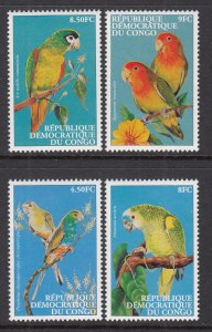 Zaire 1528-1531 Birds MNH VF