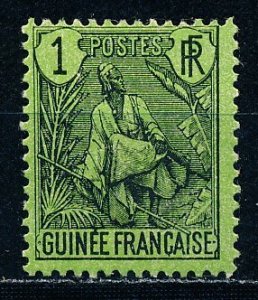 French Guinea #18 Single MH