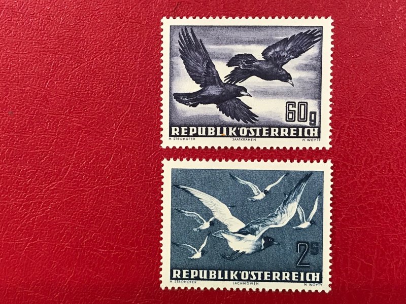 AUSTRIA Sc#C54,C56 Air post Mint NH OG VF/XF (HS-37)