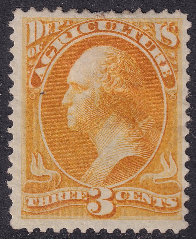 #O3 Mint OG, F-VF (CV $225 - ID43541) - Joseph Luft