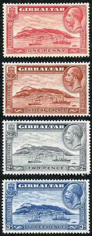 Gibraltar SG110/13 1931 Rock set M/M 