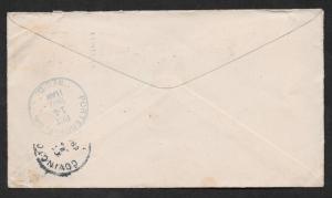 $US Advertising Cover SC #329 Slogan Machine Cancel, Henry W. Hornthal Broker