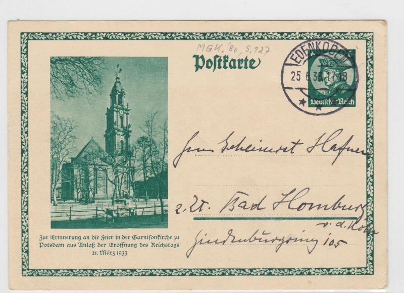 German Postal History Stamps Postcard Ref: R5201