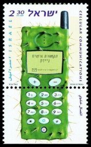 Israel 2000 - Cellular Communication Single Stamp - Scott #1406 MNH