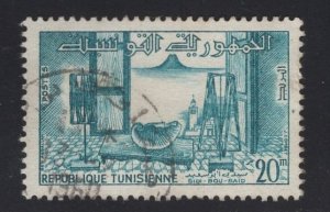 Tunisia  #350  used  1960  open window  20m