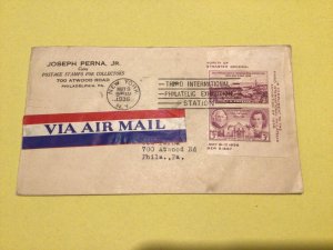 United States Third International Philatelic Exhibition 1936 cover Ref 66657