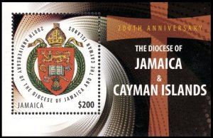 JAMAICA 2024 RELIGION DIOCESE OF JAMAICA & CAYMAN ISLANDS COAT OF ARMS