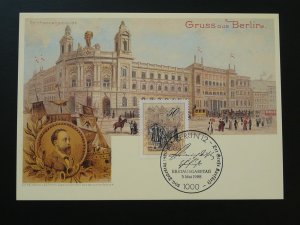 postal history post office in 1900 maximum card Germany ref 088-06