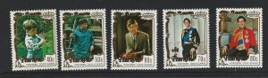 Penrhyn Island  mnh sc b13-b17