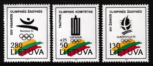 Lithuania 422-424 MNH VF