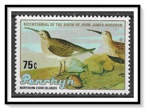 Penrhyn Island #314 Audubon Bicentenary MNH