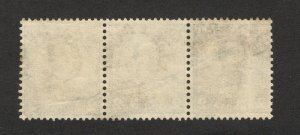 ALBANIA - MH/M BLOCK OF 3 , 2 Q - MOVED OVERPRINT -1928.  