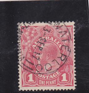 Australia  Scott#  21  Used