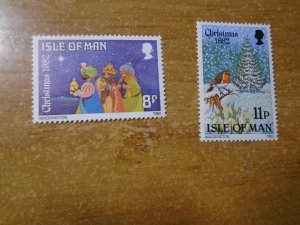 Isle of Man  #  221-22   MNH