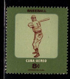 Cuba - #C158 baseball Player - MH