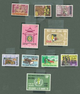 Vietnam/South (Empire/Republic) #317-326  Single (Complete Set)