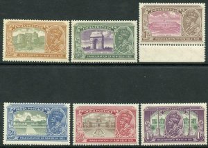 India SG226/31 1931 Set of 6 U/M (Mint Never Hinged)