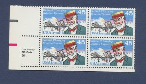 USA - Scott C118a - MNH ZIP  block --b