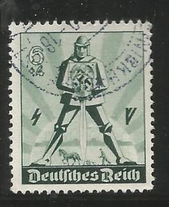 GERMANY B171  USED,  ARMED WARRIOR