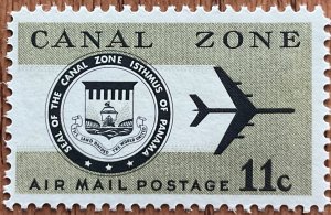 Canal Zone #C49 MNH Single Seal/Jet SCV $.35 L48