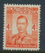 Southern Rhodesia  SG 43  Mint very light trace of Hinge 