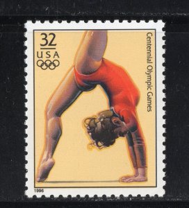 3068g ** WOMENS GYMNASTICS ** U.S. Postage Stamp  MNH