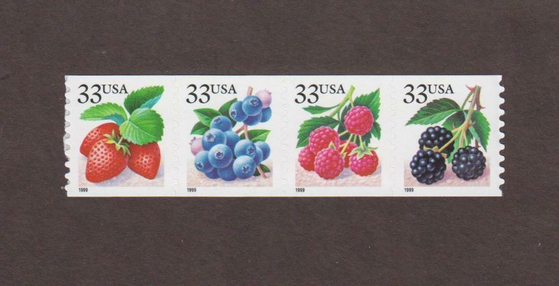 US,3302-05,FRUIT,1990'S COLLECTION MINT NH,OG