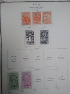 collection on pages Macao back of book PT: CV $283