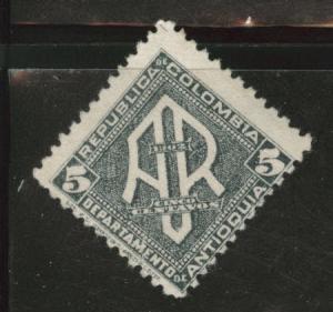 Colombia Antioquia Scott H2 mint stamp