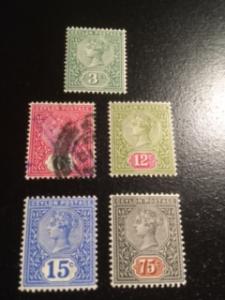 Ceylon sc 133-136,141 MLH+U