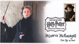 AO-4836-2, 2013, Harry Potter, FDC, Add-on Cachet, Pictorial Postmark, Minerva M