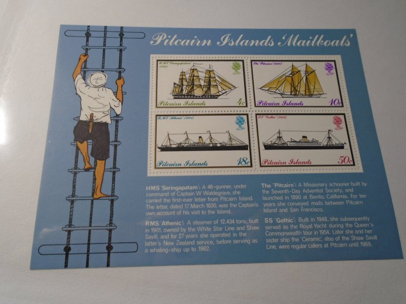 Pitcairn Islands  #  150a  MNH   Mail Boats