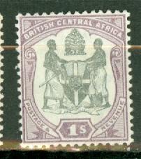 British Central Africa 50 mint CV $13.50