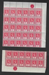 CEYLON 1919 6c pale scarlet in a very - 70432