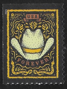 US #5615 (55c) Western Wear - Cowboy Hat, Snakes and Roses  ~ MNH