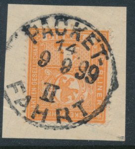 Berlin Private Post Town Local Mi B65, B67 & B69 USED on pieces