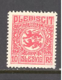 Schleswig Sc # 4 mint hinged (RS)