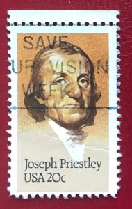 1983 US Sc 2038 used 20c Joseph Priestly Cv.25 Lot 3066