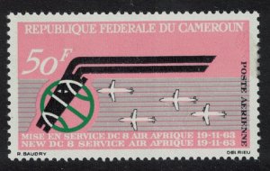 Cameroun Inauguration of 'DC-8' Aircraft Service 1963 MNH SG#352