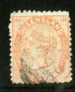 QUEENSLAND 57 USED SCV $10.00 BIN $4.00 ROYALTY