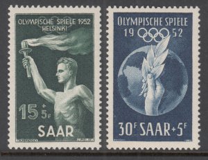 Saar B89-B90 MNH VF
