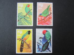 Fiji 1983 Sc 481-484 Bird set MNH