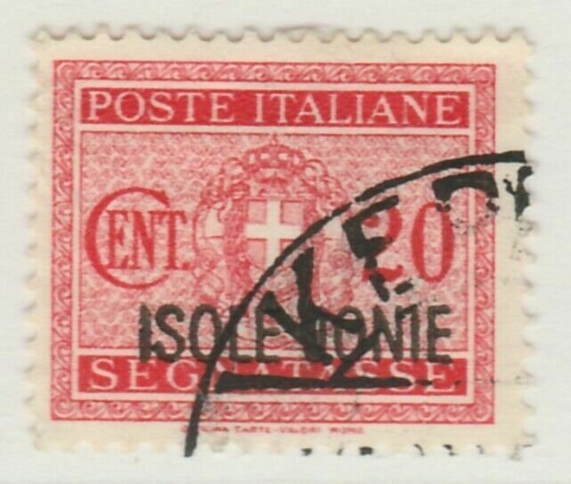 Italia Colonie e Possedimenti Grecia ISOLE JONIE 1941 20c Used A8P2F141