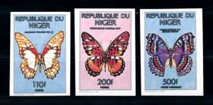 [95578] Niger 1990 (1991) Insects Butterflies Imperf. MNH