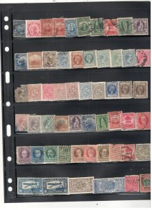CUBA COLLECTION ON STOCK SHEET MINT/USED