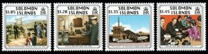 SOLOMON ISLANDS SG846/9 1996 CENTENARY OF RADIO MNH