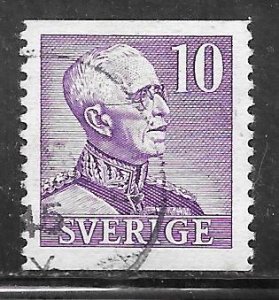 Sweden 302: 10o Gustaf V, used, F-VF